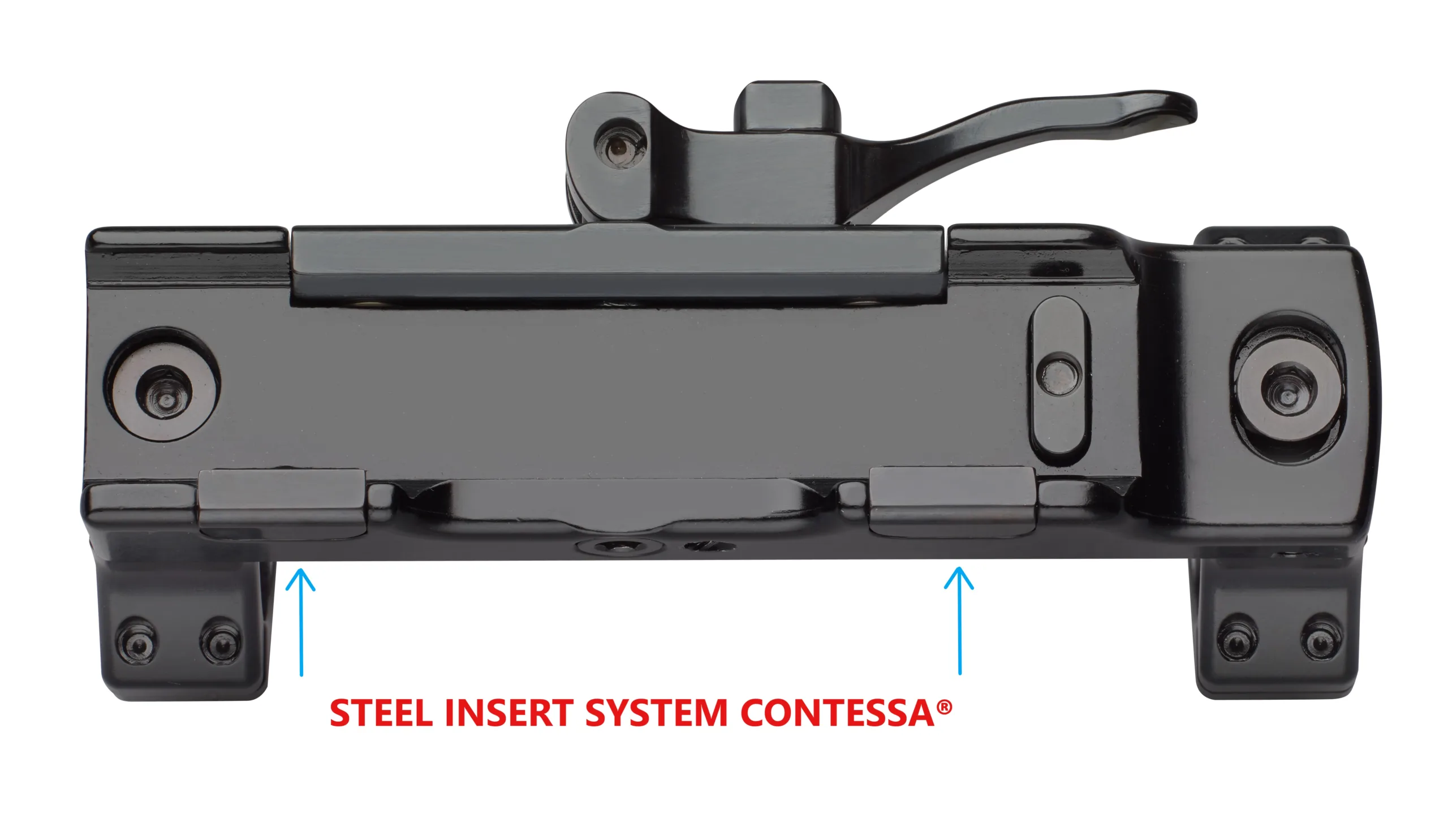 SBP01/SP10 – Attacco a sgancio rapido Simple Black Picatinny con anelli ø34 H5 - immagine 2